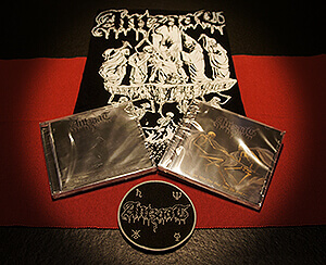 Veil of Darkness Package (T-shirt ”Veil of Darkness” + EP + CD + free circle patch)