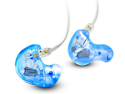 Voorbeeld van in-ears